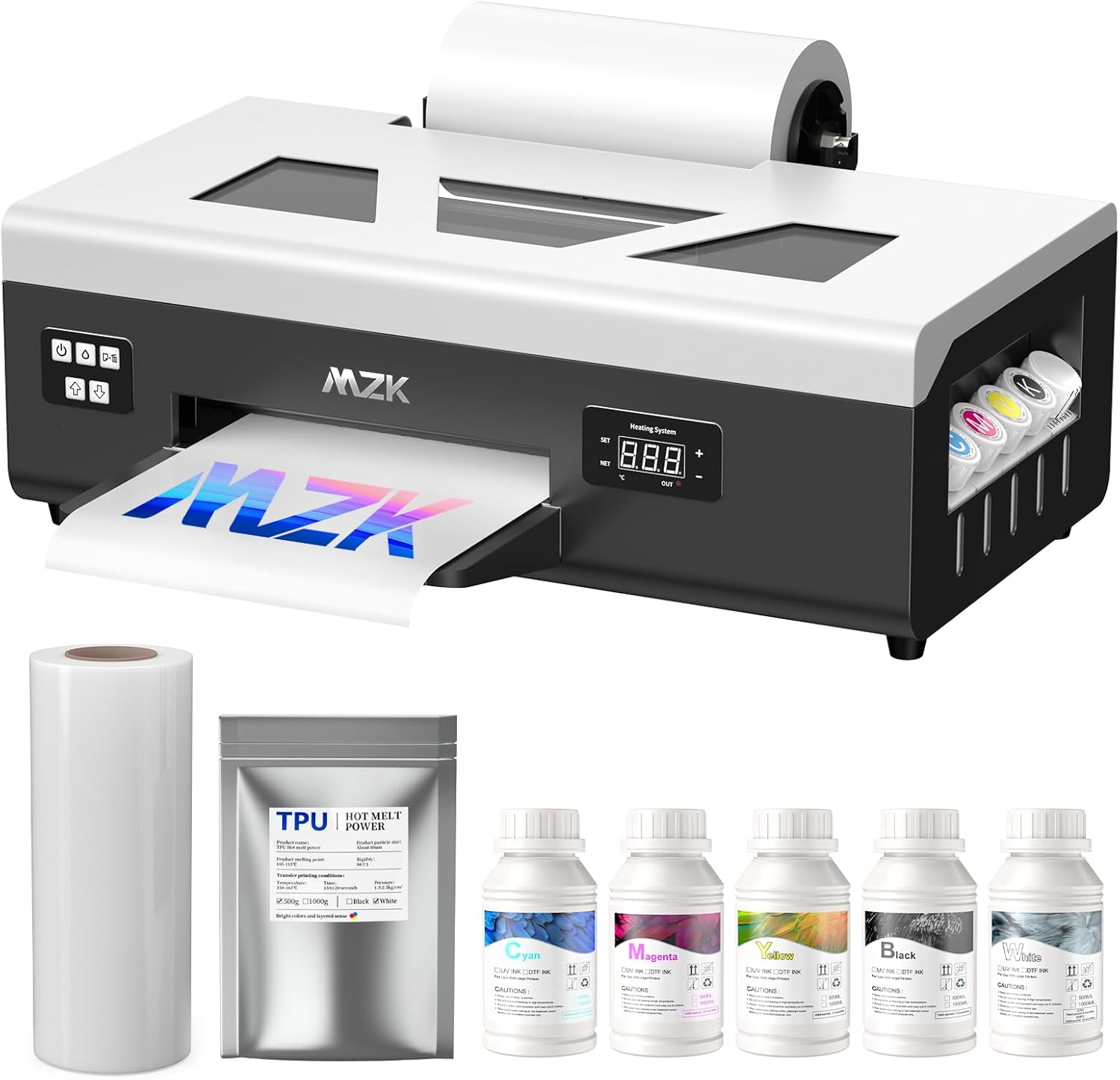 MZK A4 DTF Printer with L805 printhead - compact entry-level model